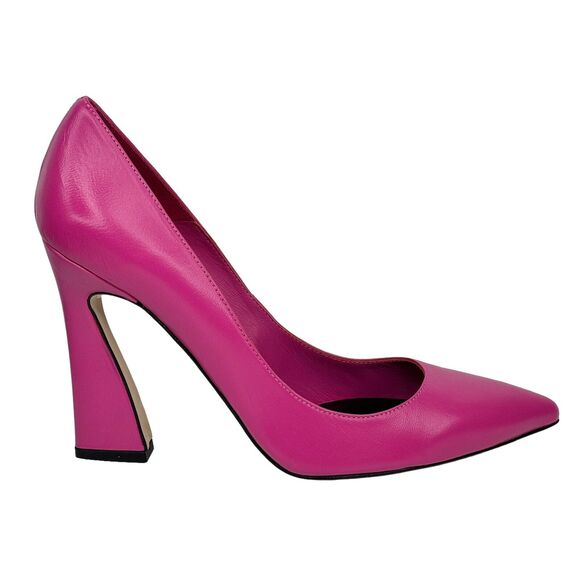 Ted Baker Shoes - Ted Baker Pink Teyma Leather Court Shoe Pump Heels Summer Barbie Sz 11 EU 41 NEW